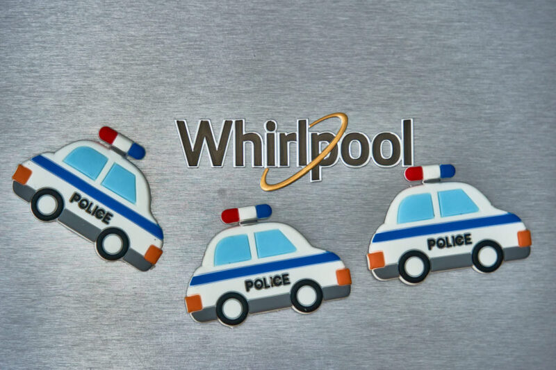Dětská magnetka - Polícia auto - Image 4